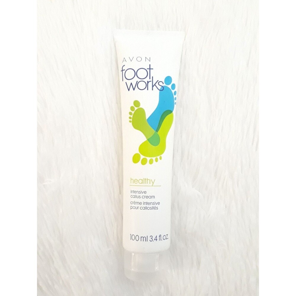 AVON Foot Works Intensive Callus Cream 3.4 fl oz (Softens Hard Calluses) ~SEALED